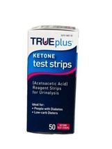 TRUEplus Quick Read Ketone Test Strip for Urinalysis, 50 Count 021292001... - £11.01 GBP