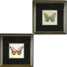 Lot De (2) Papillon Lithographs Par Dan Mitra Signée Édition Limitée #3/400 - £370.68 GBP
