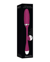 ADAM & EVE'S THUMPING LOVE BUTTON BULLET RECHARGEABLE VIBRATOR - £42.72 GBP
