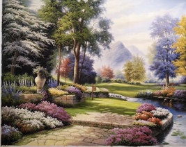 Scenery Oil Painting - Landscape Oil Painting - Handmade Unmounted Canvas - £558.26 GBP+