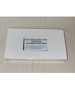 Walt Disney Home Video PETER PAN-VHS In-School Program SEALED C8409 - $370.97 MXN