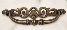 1, 1960s BPC 187A Bronze or Brass Gothic Design Drawer Pulls Handles NOS... - $9.89