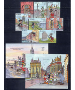 Gambia 1004-1013 MNH Disney Tower of London Big Ben  ZAYIX 0701M0081 - £19.33 GBP