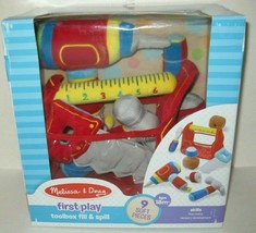 Melissa & Doug-Toolbox Fill and Spill Toddler Toy Ages 18 months+ - £21.96 GBP