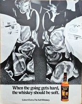 CALVERT EXTRA-The Soft Whiskey-Dinner-Formal-Twins-1971 Vintage Print Ad - €7,99 EUR