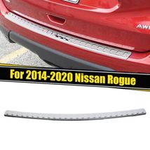 For 2014-2020 Nissan Rogue Chrome Rear Bumper Protector Cover Scratch Ex... - £35.97 GBP