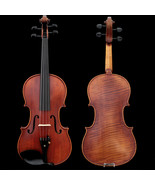 Professional Hand-made 4/4 Size Acoustic Violin TWO Piece Back Antique S... - £557.89 GBP