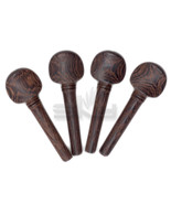 Rosewood Violin Pegs 4/4 Size Fiddle Violin Parts New High Quality (#6) ... - $12.99