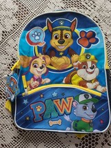 Nickelodeon &quot;Paw Patrol&quot; Backpack ~ Book Bag ~ 12&quot; x 17&quot; ~ Canvas - £19.56 GBP