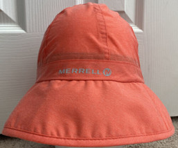 Merrell Women&#39;s Uppark Sun Hat, Nectarine HTHR Orange S/M - £40.59 GBP