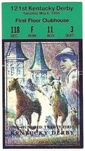 1995 Kentucky Derby Ticket Stub Thunder Gulch - £41.54 GBP