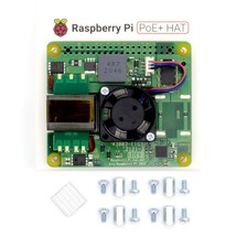 Raspberry Pi Poe+ Hat With Low Profile Heatsink - £51.95 GBP