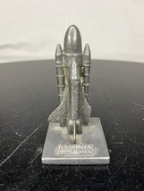 NASA Space Shuttle Miniature Pewter Figurine Naprosyn Pharmaceutical Adv... - $364.61 MXN