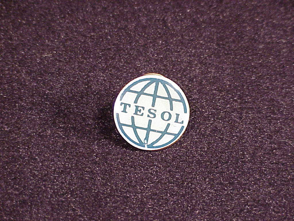 TESOL Teachers of English to Speakers of Other Languages Lapel Pin - £6.24 GBP