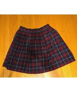 French toast girls red white navy uniform skirt size 16 1/2 plus - £9.68 GBP