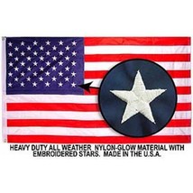 American Flag with Grommets 3ft x 5ft - £34.67 GBP
