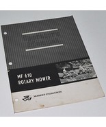 MASSEY FERGUSON MF 10 Tractor - Assembly booklet &amp; Rotary Mower Operator... - $33.16 CAD