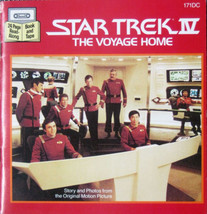 STAR TREK IV THE VOYAGE HOME Book Cassette 1986 NIP - $15.99