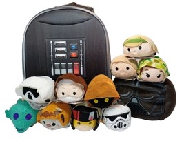 Lot of 12 Star Wars Items 10x Tsum Tsum Mini Plush +Darth Vader Cubd Plu... - $32.50