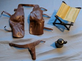 Large Vintage Marx Johnny West Best of the West Big Jim Accessories Lot ... - $10.64