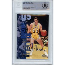 Jerry West Los Angeles Lakers Auto 1994 Upper Deck On-Card Autograph Beckett LA - £391.81 GBP