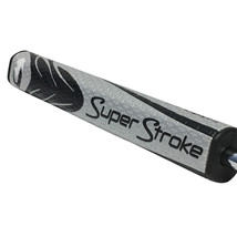 Super Stroke Fatso 5.0 Putter Impugnatura (Nero Su Argento) Nuovo XL XXL Morbido - £16.12 GBP