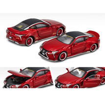 Lexus LC500 LB Works RHD (Right Hand Drive) Red Metallic with Carbon Top and ... - £17.51 GBP