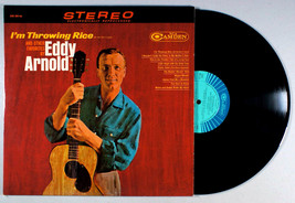 Eddy Arnold - I&#39;m Throwing Rice (1965) Vinyl LP • Greatest Hits, Best of - £10.06 GBP