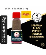 Sarawak Black Pepper Powder  Premium A1 20 bottles x 50g -fast shipment ... - $189.42 CAD