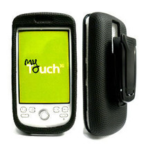 T-Mobile My Touch 3G OEM snap-on case with swivel belt clip belt clip - $6.79