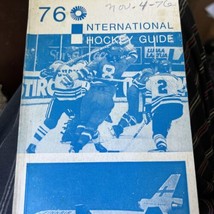 1976 International Hockey Guide NHL WHA Tarasov 13+ Soviet Union Europe League - £31.10 GBP