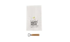 Mud Pie I&#39;m Just Here Towel Sets (Happy Hour) - £11.55 GBP