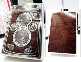 Twin-Lens Reflex Camera Brown Zippo 2023 MIB Rare - £53.04 GBP