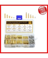 Convenient Brass Fastener Kit: 320 Assorted Standoffs and Screws for Ele... - $495.41 MXN