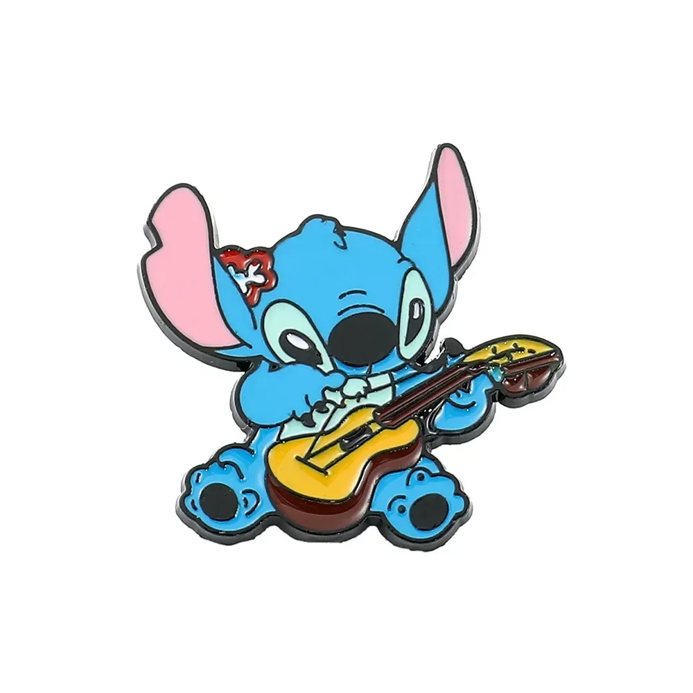 Disney Lilo Stitch Series Enamel Pins and Brooch Badges for Kids Friends... - $3.50