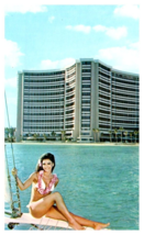 Sheraton Waikiki Hotel Honolulu Hawaii Postcard - £5.51 GBP