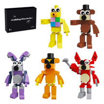 Mini Action Figure Toy for Security Breach Model Bear Building Blocks Set Gift - £14.15 GBP