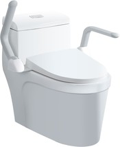 Toilet Safety Rails, Toilet Safety Frame With Flip Up Non-Slip Armrest, Pregnant - £97.66 GBP