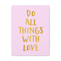 Inspirational Wall Art Do Things With Love Motivation Wall Decor for Home Offic - £59.79 GBP+