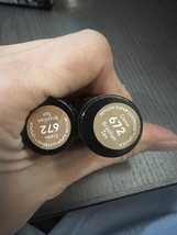 2 X Revlon Super Lustrous Creme Lipstick Brazilian Tan 672 New - £12.47 GBP