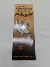 The Official Munchkin Bookmark Of Brains Steve Jackson Games - £7.10 GBP