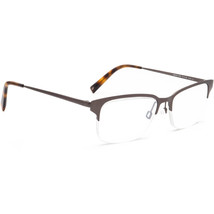 Warby Parker Eyeglasses James M 2306 Brown Half Rim Metal Frame 51[]17 145 - £63.19 GBP