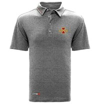 NCAA Iowa State Cyclones Reign Wordmark Short Sleeve Polo Mens Size M Pebble - £14.55 GBP