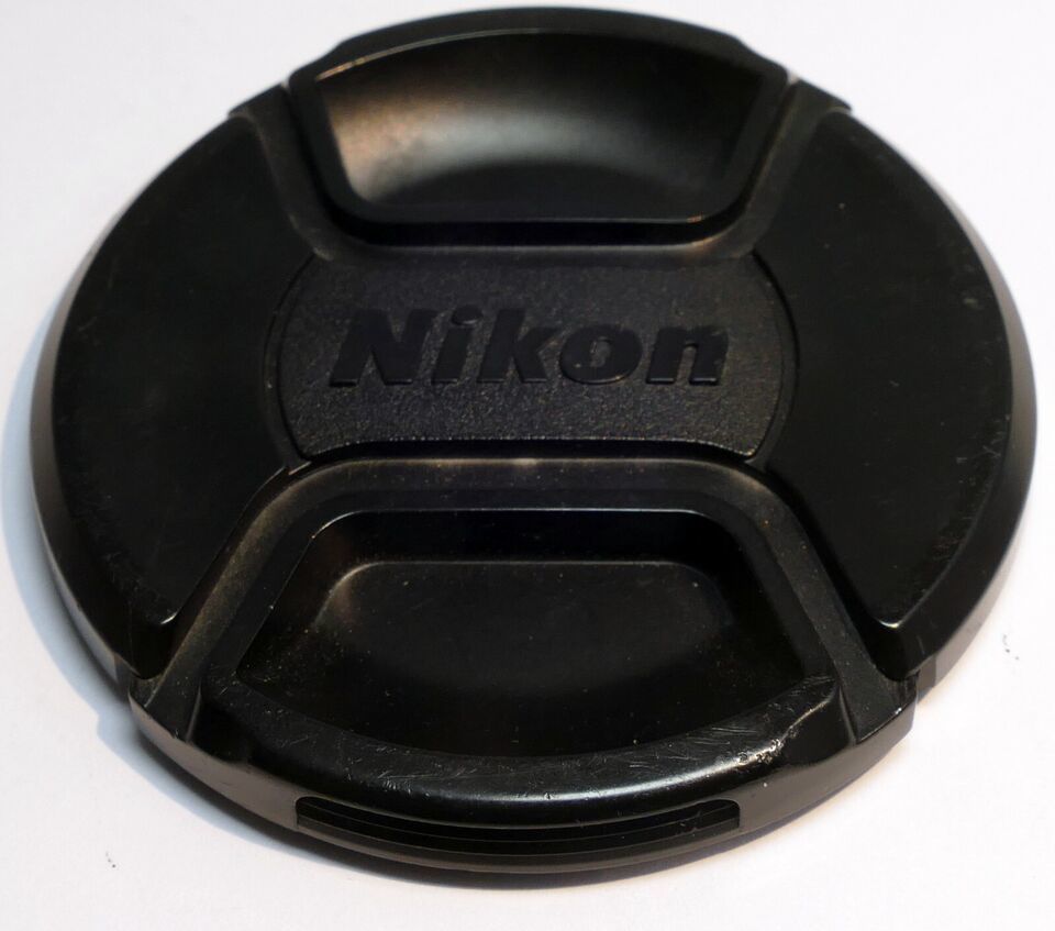 Nikon 72mm lens front cap (all black)  used LC-72 genuine OEM