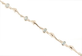 Dolphins Women&#39;s Bracelet .925 Silver 389437 - $39.00