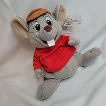 Disney Store Classic Rescuers Bernard 7&quot; Bean Bag Stuffed Plush Animal Toy NWT - £9.64 GBP