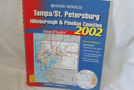 Rand McNally Streetfinder Tampa &amp; St. Petersburg &amp; Pinellas &amp; Hillsborough Count - £30.35 GBP
