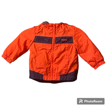 OshKosh Bgosh Tricot Jacket 18M Fleece Lined Hooded Heavyweight Ski Coat - $14.87