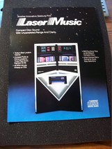 Seeburg SCD1 Crusader 1986 Original Phonograph Music Jukebox Flyer 1-Page Vers. - $21.83