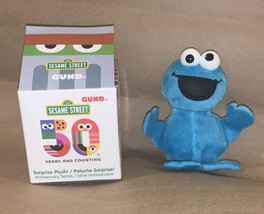 Gund Sesame Street 50 Years &amp; Counting Surprise Plush Cookie Monster NEW - £4.67 GBP